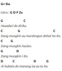 Jan 23, 2021 · chord lagu batak simalungun elvi merupakan lagu dari daerah simalungun yang lama dan masih diingat oleh penikmat music di sumatera utara dan indonesia. Cord Lagu Batak Dang Mungkin I Arghana Trio Cord Lirik Lagu