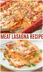 Our Lasagna Bolognese Is The Ultimate Meat Lasagna Recipe We Use A Combination Of Ground Beef And Short Ribs That Are F Lasagne Recipes Lasagna Lasagna Recipe