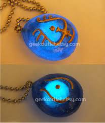 Glow In The Dark Castle In The Sky Laputa Stone Crystal Necklace Castle In The Sky Ghibli Studio Ghibli