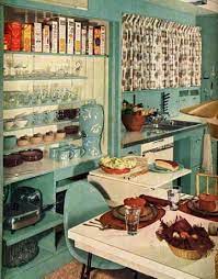 Retro Kitchen Decor 1950s Kitchens The fifties were an exuberant time.