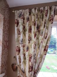 You Are Viewing A Pair Of Ready Made Curtains By Laura Ashley These Striking Floral Ready Made Curtains Are F Curtains Fabric Shower Curtains Floral Curtains