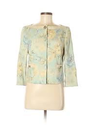 Details About Elie Tahari Women Green Jacket Sm