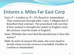In london rather than amsterdam. Ppt General Principles Of Law 1 Part 1 Contract Law Powerpoint Presentation Id 286941