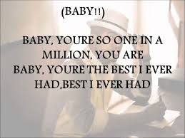 Original lyrics of one in a million song by bosson. Ne Yo One In A Million Lyrics Lyrics One In A Million Wedding Songs