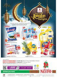 Lc looking for suppliers from: Ramadan Delights Arab Mall Al Raqayib From Nesto Until 4th May Nesto Offers Promotions