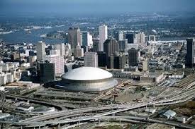 Louisiana Superdome New Orleans Saints New Orleans Saints Louisiana Superdome New Orleans Skyline