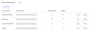 Creating Source Tracking Links For Webinar Registration Zoom Help Center
