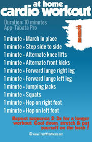 Get Your Body Movin With This 10 Minute Cardio Workout 10 Minute Cardio Workout Cardio Workout Cardio Workout At Home