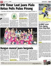(1967) dengan cerpen awalnya dengan judul yang sama. Ipd Timur Laut Juara Piala Ketua Polis Pulau Pinang Klik