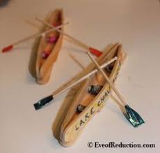 It S Fun To Make A Souvenir Popsicle Stick Canoe Craft To Remember Your Time At Summer Camp Popsicle Stick Crafts For Kids Craft Stick Crafts Canada Day Crafts