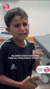 مأساة الطفل في مستشفى ناصر بغزة