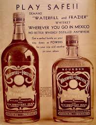 Waterfill Frazier Ad Good Whiskey Whiskey Liquor Bottles