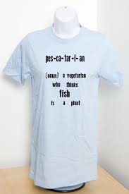 Pescatarian Definition T Shirt Vegetarian T Shirt 100 Organic Cotton Unisex T Shirt Blue Green Gray Vegan T Sh Vegan Tshirt Organic Cotton T Shirts T Shirt
