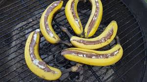 Gegrillte Banane Rezept Banane Grillen Banane Grillen