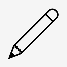 Pencil Line Black Icon Pencil Clipart Line Icons Pencil Icons Png And Vector With Transparent Background For Free Download Icon Pencil App Pencil Clipart