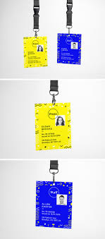 Realistic Id Card Free Psd Mockup Responsive Joomla And Wordpress Themes Conference Design Lanyard Designs Id Card Template