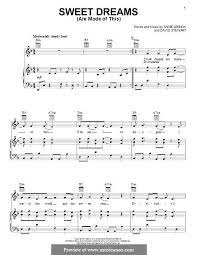 Sweet Dreams Are Made Of This By A Lennox D A Stewart On Musicaneo Music Guitar Guitar Blues Guitar Lessons
