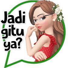 Stiker cewe cantik selebgram for wastickerapps. Gambar Stiker Wa Cewe Muslimah Kata Kata Stiker Wa Lucu Cikimm Com Temitemifreitas