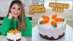 Animal Crossing Birthday Cake Carrot Cake Nerdy Nummies Birthday Ideas For Her Animal Crossing