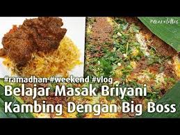 2 sudu besar rempah beriani. Resepi Nasi Beriani Gam Kambing Www Resepiku Buzz