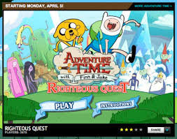There Are Three Super Fun Adventure Time Games On Cartoonnetwork Com Righteous Quest 1 Righteous Quest 2 And B Adventure Time Adventure Time Games Adventure