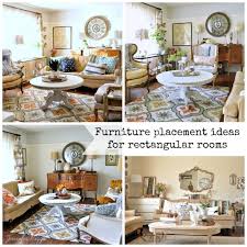 Pull the furniture away from the walls. Furniture Placement In A Rectangular Room The Living Room Jennifer Rizzo