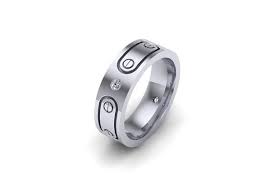 Wedding Band Ring Made With White Gold And Diamonds Etsy Wedding Ring Bands Mens Wedding Bands White Gold Diamond Wedding Band Sets