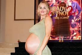 Samara Weaving Flaunts Baby Bump Alongside Margot Robbie at Screening