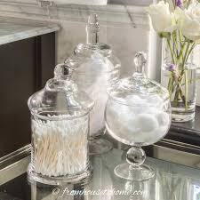 There are so many items you use while in your bathroom that can easily fit into a jar like decorative soaps, cotton balls extra tip: Bathroom Organization Ideas 11 Quick And Easy Ways To Clear Clutter