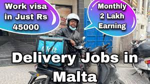 Can i get a loan for the purchase of a used scooter? Delivery Jobs In Malta Salary Demand Requirements Youtube