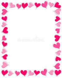 Pink Hearts Border Red And Pink Hearts Border For Valentines Day Designs Sponsored Border Red Pink Pink Heart Valentine S Day Images Border Template