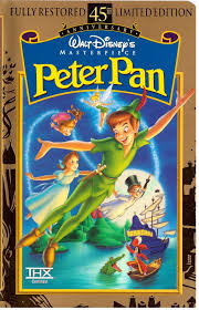 Peter Pan Vhs Walt Disney Fully Restored 45th Anniversary Limited Edition Peter Pan Vhs Walt Disney 45th Anniversary