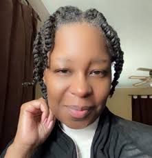 Twist out results with trimmed ends