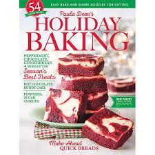 Paula deen's merry christmas y'all cake stand. Cooking With Paula Deen Holiday Baking Magazine 2020 54 Red Velvet Brownies Generic Amazon Com Books