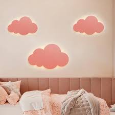 Pinks if subtlety is your thing, take a cue from this calming bedroom. Creative Cartoon Clouds Wall Lamp Led Light For Bedroom Pink White Blue Wall Lights Kid S Room Home Decor Bedroom Bedside Light Wall Lamps Aliexpress