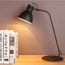 Fashion Desk Lamp For Study Room Adjustable Head Reading Table Lamp Iron E27 For Bedroom Bedside Reading Lamp Wtl017 Bedside Reading Lamps Desk Lamp Table Lamp