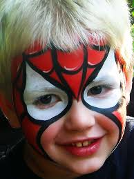 sam 4651 sipdey 195180012 large jpg 610 813 pixels spiderman face face painting for boys spider man face paint