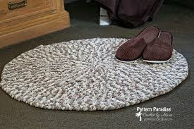 The pattern is easy and great for beginner crocheters. Free Crochet Pattern Cushy Rug Pattern Paradise