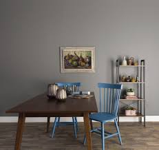 Painted dressers can be used as dividers in a kitchen diner. Diy Project Painted Furniture Colorfully Behr