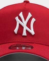 New Era New York Yankees 9forty A Frame Grey Undervisor Snapback Red Grey Red And Grey New Era Fashion Vision Board