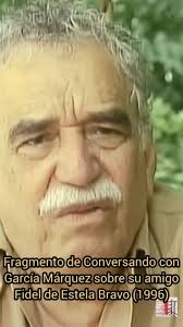 Conversando con García Márquez sobre Fidel... #literatura #politica  #fidelcastro #gabrielgarciamarquez #dictadura #cuba #colombia
