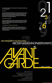 Avant Garde Poster Final By Hinootora On Deviantart Typography Poster Design Typography Poster Typeface Poster