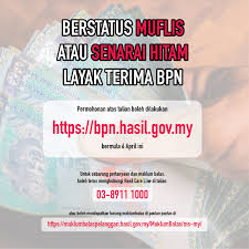 Dari ruangan ini khazanah alam dapat memperbaiki, mengemaskini dan mencari pengalaman daripada anda. Sandrea Ng Bagi Mereka Yang Tergolong Sebagai Status Muflis Atau Disenarai Hitam Oleh Lembaga Hasil Dalam Negeri Malaysia Lhdnm Turut Layak Menerima Bantuan Ini Menurut Satu Kenyataan Oleh Lhdn Permohonan Mereka