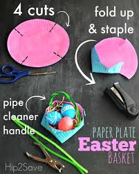 See more ideas about easter, easter crafts, easter bunny. Homemade Paper Plate Easter Basket Easter Preschool Easter Basket Crafts Easter Crafts