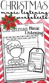 Free Christmas Winter Holiday Music Listening Worksheets Easy To Print And No Prep Music Listening Worksheet Christmas Music Lesson Free Christmas Music