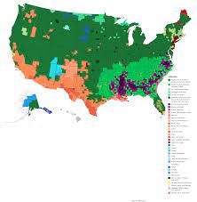 What are open map tile layers? Revised Ethnic Map Of The Usa Mapporn