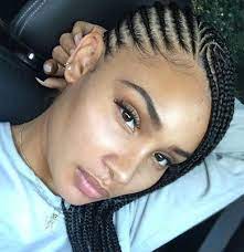 Here are 30 great lemonade braids styles. 15 Lovely Ghana Braids Updos Cornrows Jumbo Ponytail Styles