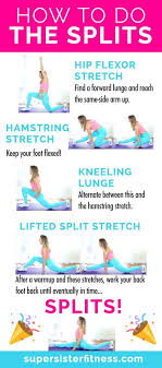 Learn How To Do The Splits How To Do Splits Splits Stretches Learn Gymnastics At Home