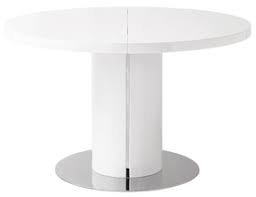 Maybe you would like to learn more about one of these? Press Loft Image Of Curva Round White Gloss Extending Dining Table For Press Pr
