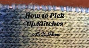 Pick up the bare needle and continue knitting! How To Pick Up Stitches Correctly And Evenly